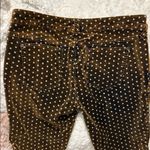 Free People  Chocolate Brown Pants with White Dots 29 Photo 5