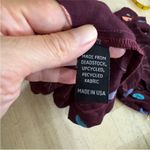 Christy Dawn  burgundy floral rare midi dress NEW Photo 7