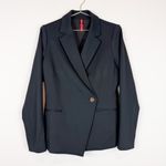 Spanx The Perfect Asymmetrical Ponte Blazer Black Size Small 20773R Photo 3