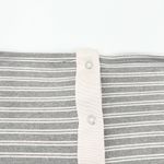 Lululemon Womens Cozy Rulu Vinyasa Infinity Snap Scarf Double Trouble Stripe Photo 6