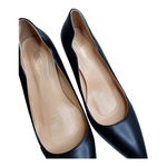 Petit Cadeau Lavinia Black Vegan Leather Stilettos Women's Size 7 Photo 9