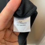 JOYFOLIE MIA JOY Casual Ribbed Midi Black Sleeveless Dress Size XXL Photo 8