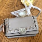 Victoria's Secret Victoria Secret Taupe Crossbody Chain Purse 7.5” x 5” Photo 4