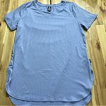 Skechers Lavender Ribbed V-Neck Top Size M Photo 0