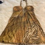 Boston Proper  Muse Zebra Print Dress size 14 brand new length 32” bust 34” Photo 4