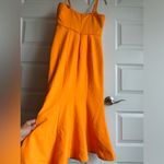 Likely Lyla Trumpet Midi Dress in Clementine Size 6 NWT Photo 3