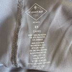 st. john's bay NWT  mid rise Capri in Colonial Pewter Drawstring waist Size XXL Photo 7