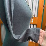 Lux Dark Gray Ribbed Women's top Black Size XS Photo 4