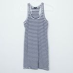 J.Crew Re-Imagined by Striped Racerback Tank Dress Women's Size Small Photo 2