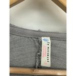 Free People Movement Windy Meadow Hoodie Heather Grey Women Small Oversized Gray Photo 6