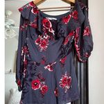 Lovers + Friends  Floral Off Shoulder Romper Photo 0
