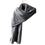 ZARA  Beige Scarf Wrap Soft shrug shawl neutral minimalist monochrome chic long Photo 1