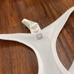 Fabletics White Tank Top Racerback Mesh Shirt Size XS Stretch Active Like New Photo 3