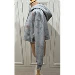 Champion  Reverse Weave Gray Hoodie Sweatshirt Logo Athleisure Sporty Photo 5