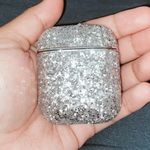 Nanette Lepore AirPod Silver Glitter Case  Photo 0