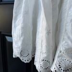 Boutique SOLAI Embroidered Eyelet Sundress - White  Photo 0