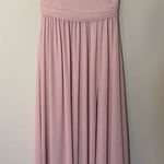 Lulus  Heavenly Hues Blush Maxi Dress Bridesmaid Photo 0