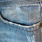 Aeropostale  Distressed Blue Jean Mini Skirt 7/8 Photo 3