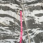 Enza Costa Jumpsuit Womens Large 3 Grey French Linen Drawstring Resort Vacation Gray Photo 6