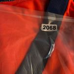 Vintage size medium oversized maxi lounge beach cruise ship 100% nylon dress Orange Photo 4