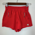 Vuori Red Athletic Dash Shorts Zip Pockets XS XXS Photo 0
