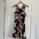 Trac  Floral Navy Formal summer Dress wedding guest women’s Photo 2