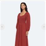 Sea New York renata fit and flare long sleeve midi dress Red Size 16 Photo 2