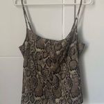 Love, Fire Snakeskin Cowl Top Photo 0