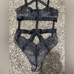 Victoria's Secret Victoria’s Secret Strappy High Neck Teddy Photo 2