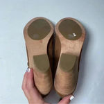 Eileen Fisher Tan Suede James Fisherman Shoes Photo 9