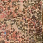 Almost Famous Rose Gold Italian Gold Sequin Tank Racer Back Size L Photo 2