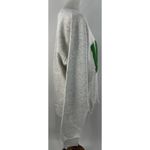 Pacific & Co MATCHA Sweatshirt Oatmeal Gray Green Graphic Pullover Unisex M Size M Photo 3