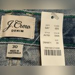 J. Crew Slouchy Boyfriend Jeans size 30 NWT Blue Photo 4