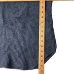 Wilfred Free  LARGE Gray V Neck Knit Italian Yarn Sweater 100% Wool - FLAWED Photo 9