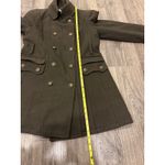 Worthington  Vintage Wool Blend Military Style Double Breasted Button Coat M Photo 8