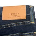 Moussy Vintage Mid Rise Skinny Jeans Dark Blue Wash Japanese Denim Women’s 25 Photo 7
