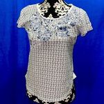 Ann Taylor small blouse short sleeve Photo 0