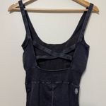 FP Movement Good Karma Onesie Size XS SMALL WASHED BLACK FREE PEOPLE Photo 6