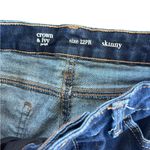 Crown & Ivy  Women's Blue Skinny Jeans 12p Photo 2