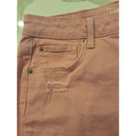 Time And True Pink Shorts Distressed button Up Size 14 Unique Summer Style Photo 6