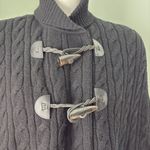 Ralph Lauren Lauren  Black Lambs Wool Toggle Cape Medium Photo 1