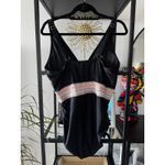Blooming Jelly  Black One Piece Swimsuit Women’s Size XL Tummy Control Slimming Photo 3