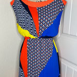 Jealous Tomato NTM:  Retro Look Colorblock Design Sleeveless Dress Sz M Photo 0
