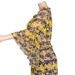 MISA Los Angeles Yanira Midi Dress, Yellow, Small Photo 12