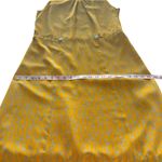 Anthropologie  Girls from Savoy Take Action Mini Dress 2 Gold Yellow 100% Silk Photo 15