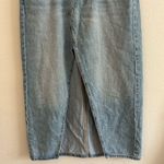 American Eagle  Outfitters Light Blue Denim Maxi Skirt Photo 5