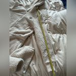 Aerie  Cream Sherpa Hooded Jumpsuit Snow Way size small Photo 7