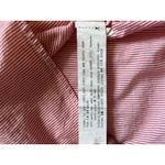 ZARA  Basic Women's Red Embroidered Blouse Sz XS 3/4Bell Sleeve Eyelet Boho Top Photo 6