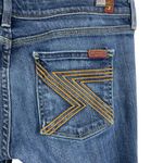 7 For All Mankind Flynt Ankle Bootcut Jeans in Medium Wash Size 29 Photo 4