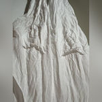 We Wore What White Linen Overalls Photo 9